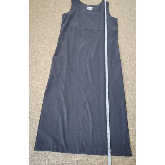 Vintage Jumper Dress with Blazer Jacket Size Medium Gray Minimalist Modest - Picture 5 of 11